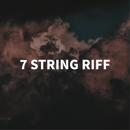 7 String Riff Tab